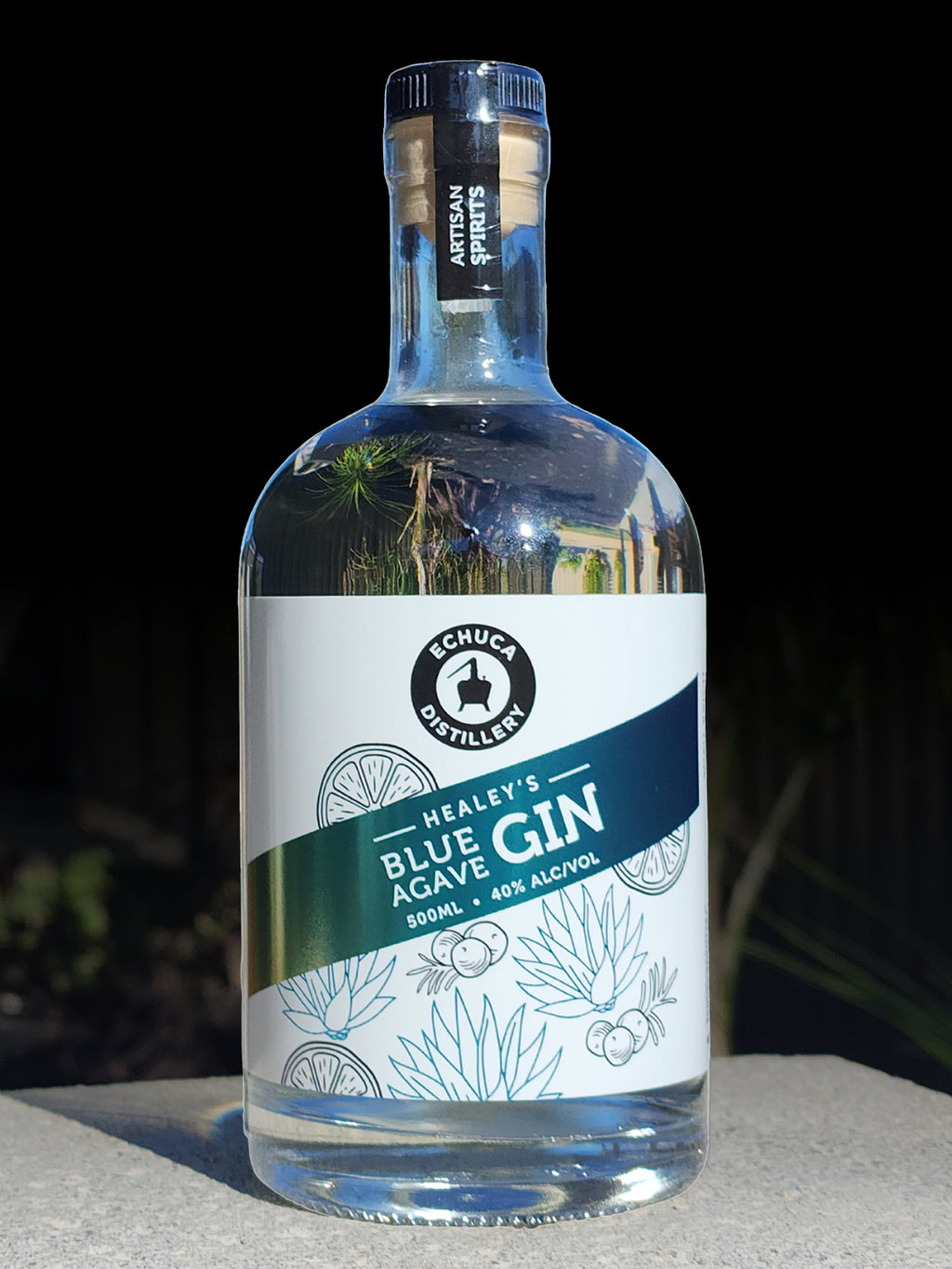 Healey's Blue Agave Gin, 500ml