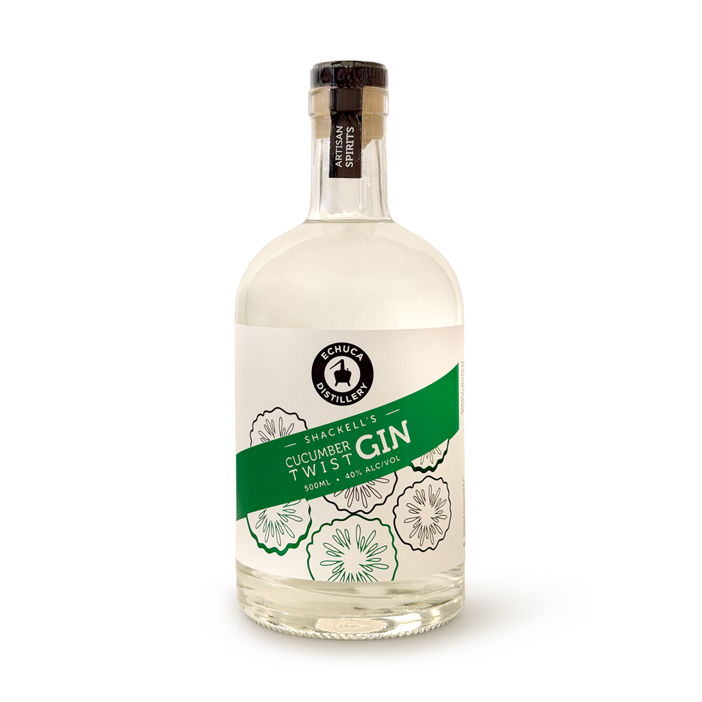 Shackells Cucumber Twist Gin, 500ml