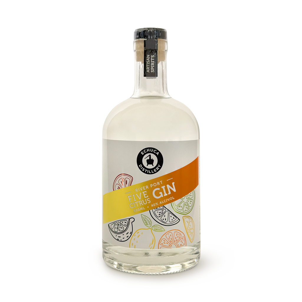 River Port Five Citrus Gin, 500ml