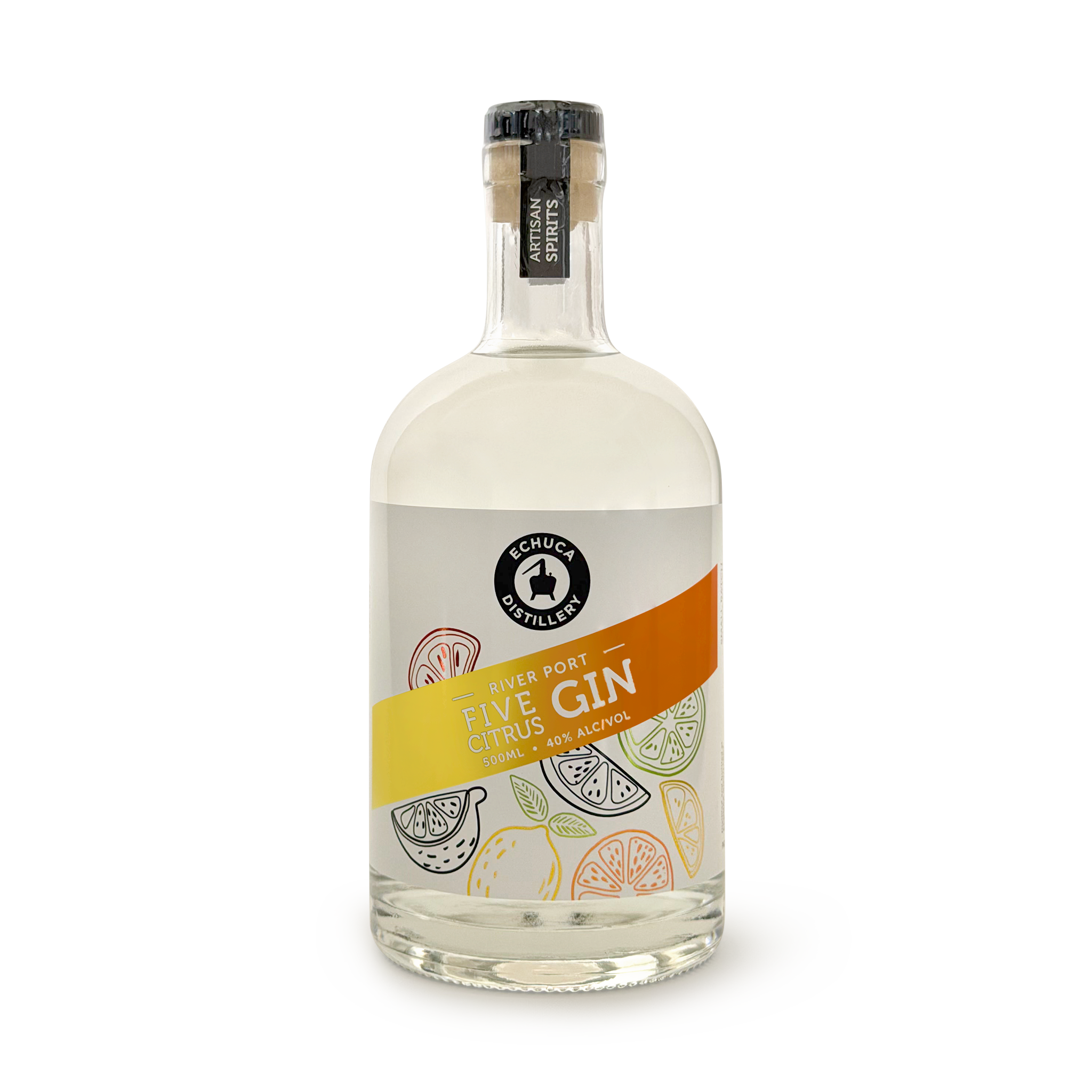 River Port Five Citrus Gin, 500ml