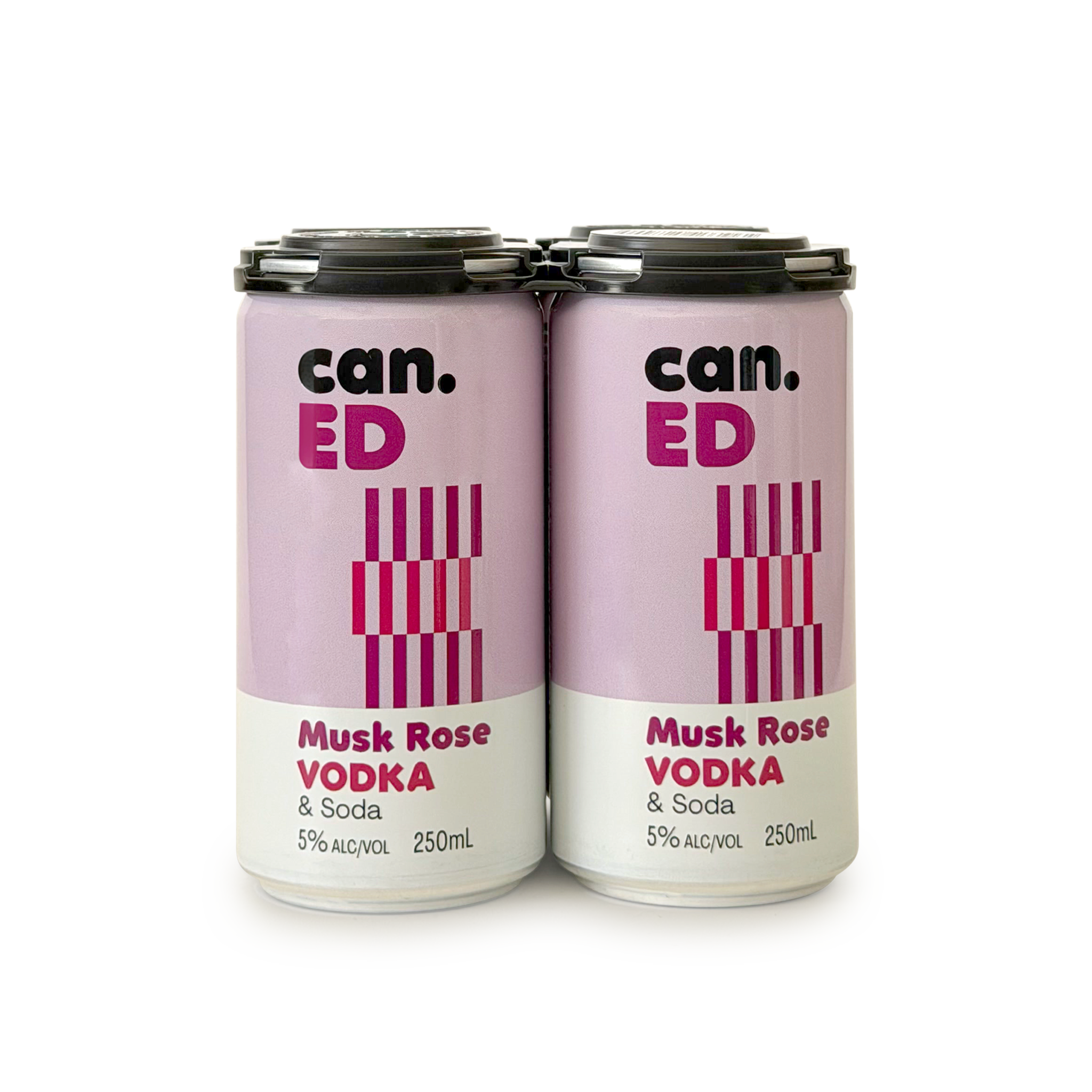 can.ED Musk Rose Vodka & Soda (4 × 250 ml)