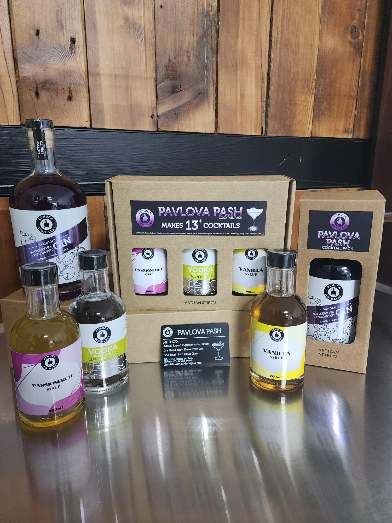 Pavlova Pash Cocktail Package (Gift Boxed)