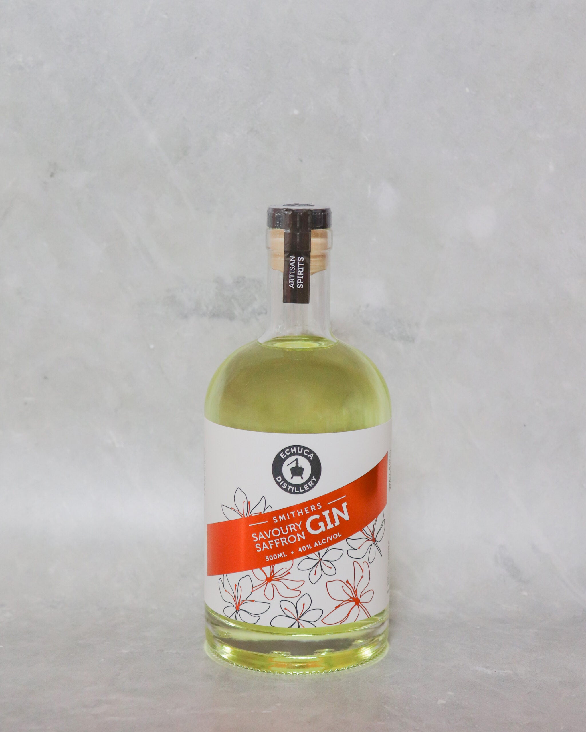 Smithers Savoury Saffron Gin, 500ml