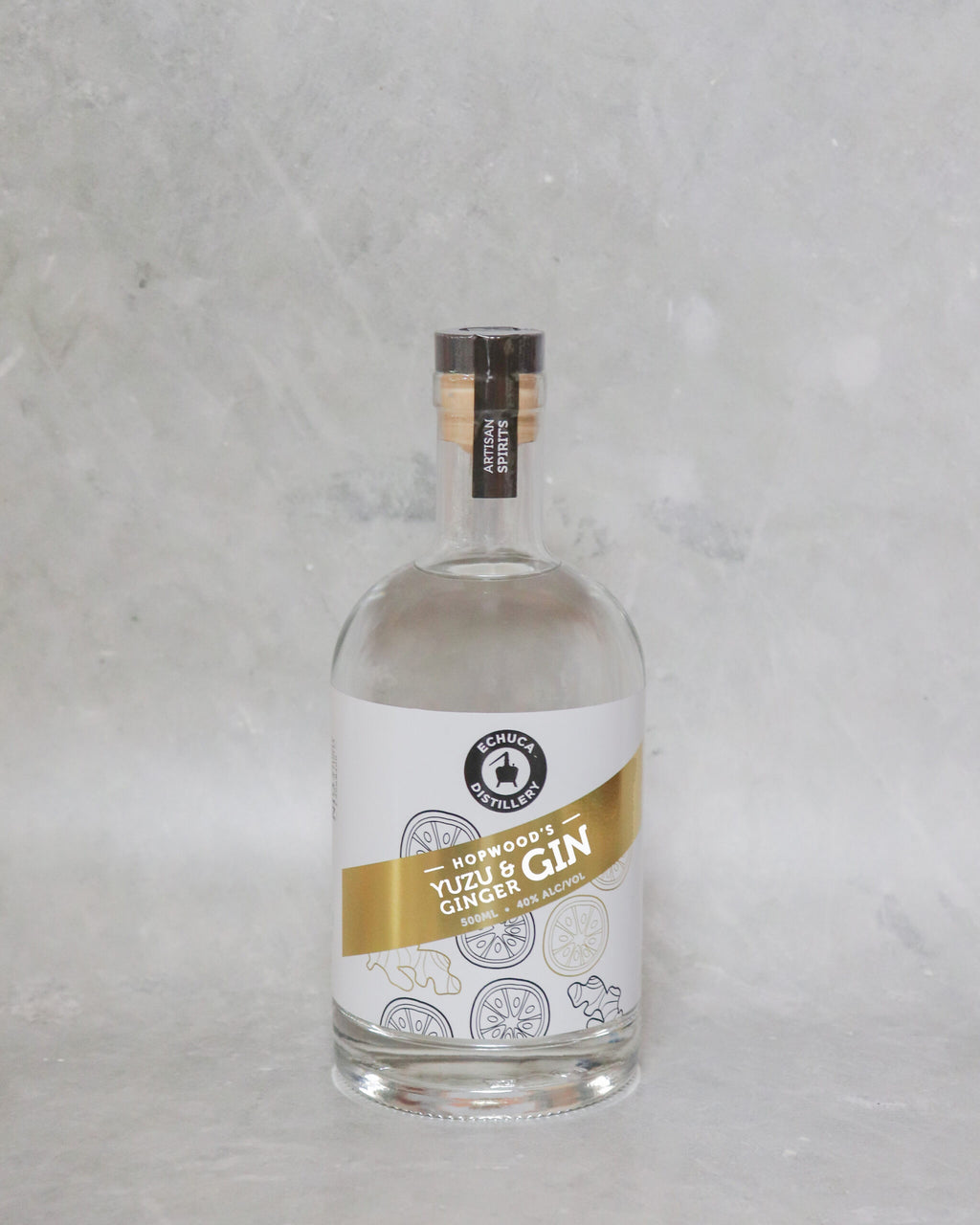 Hopwoods Yuzu & Ginger Gin, 500ml
