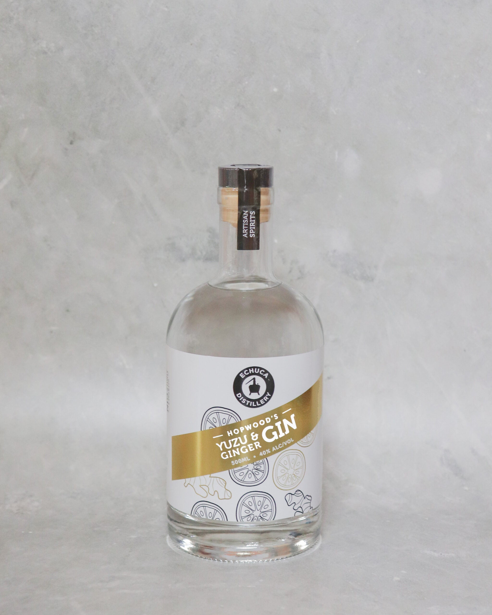 Hopwoods Yuzu & Ginger Gin, 500ml