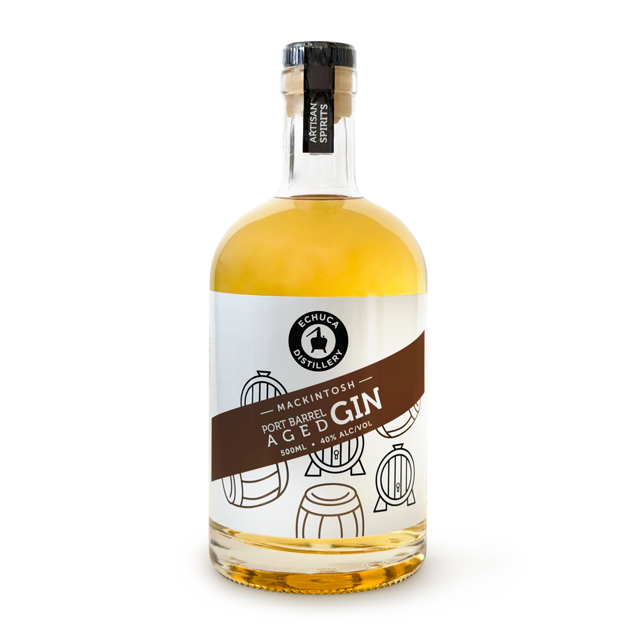 Mackintosh Port Barrel Aged Gin, 500ml
