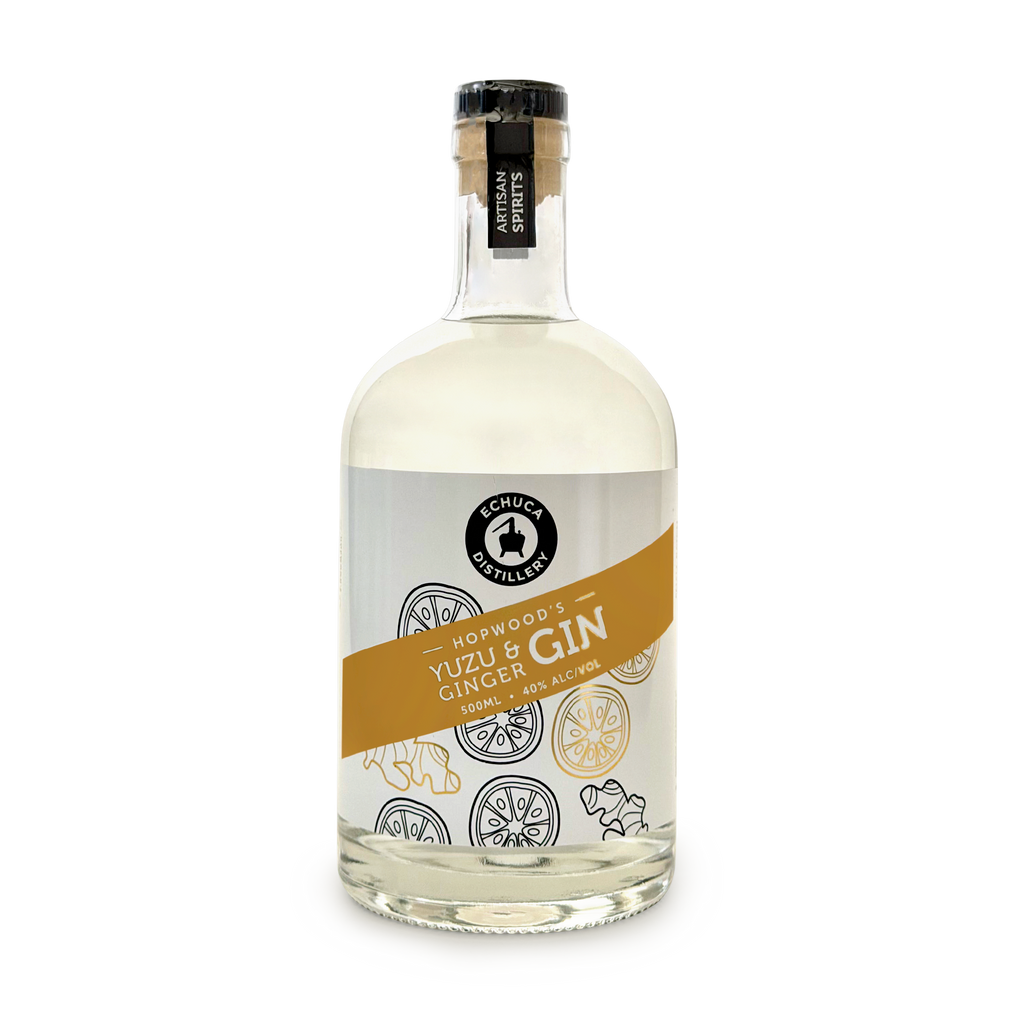 Hopwoods Yuzu & Ginger Gin, 500ml
